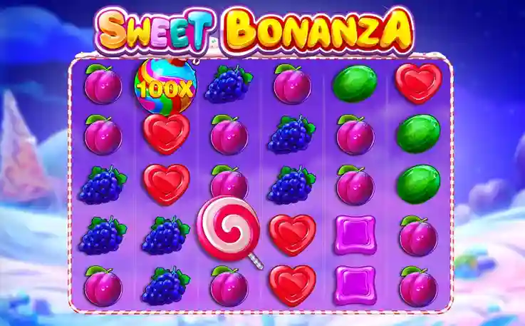 Conheça os símbolos e bônus do Sweet bonanza logotipo da plataforma Sweet bonanza onde você poderá se cadastrar gratuitamente